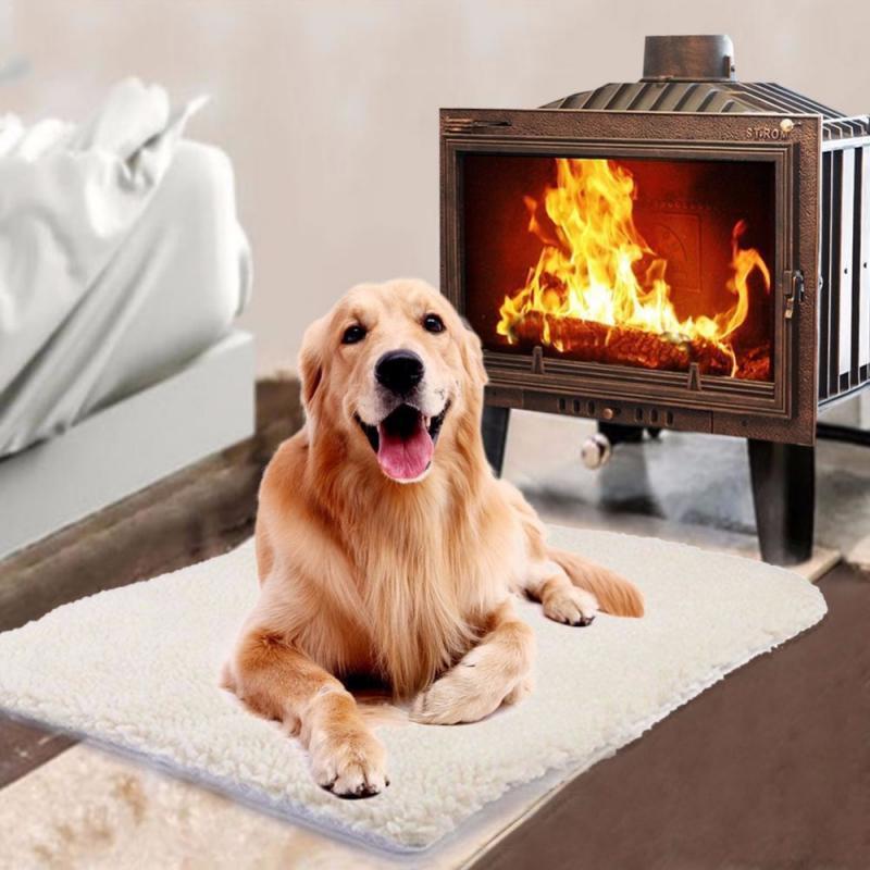 Soft Fleece Self Heating Pet Bed